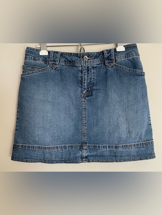 St. John's Bay Pants - St. John’s Bay Blue Denim Skort